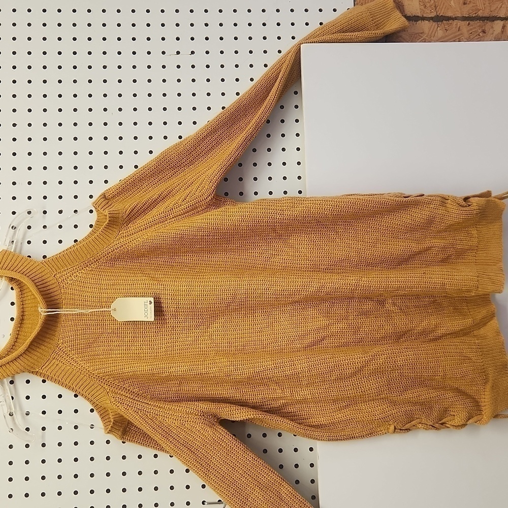 JODIFL cold shoulder sweater NWT women's size large